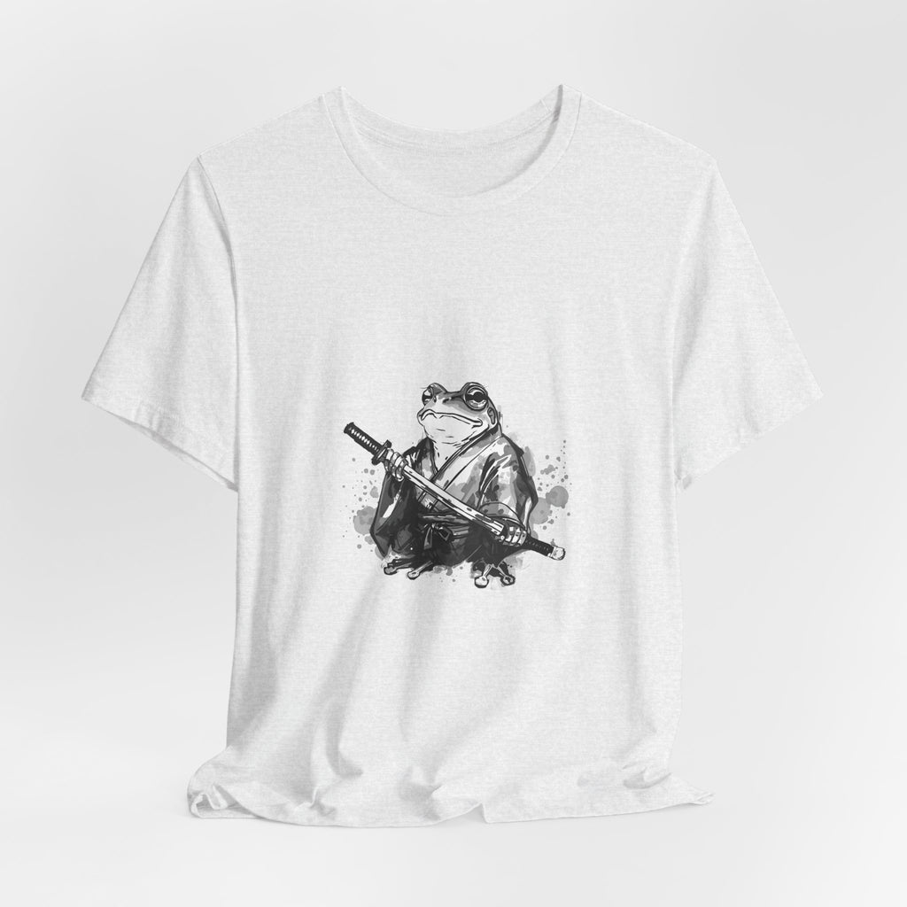Frog Warrior T‑Shirt — Samurai Toad Graphic Tee