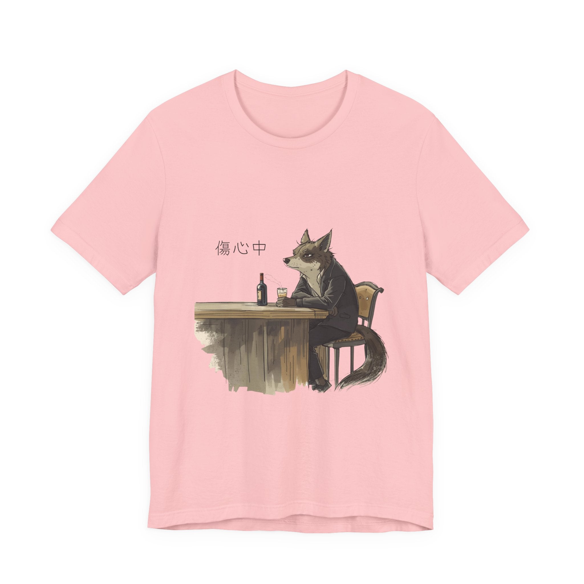 「傷心中」 “Heartbroken”　Unisex Jersey Short Sleeve Tee