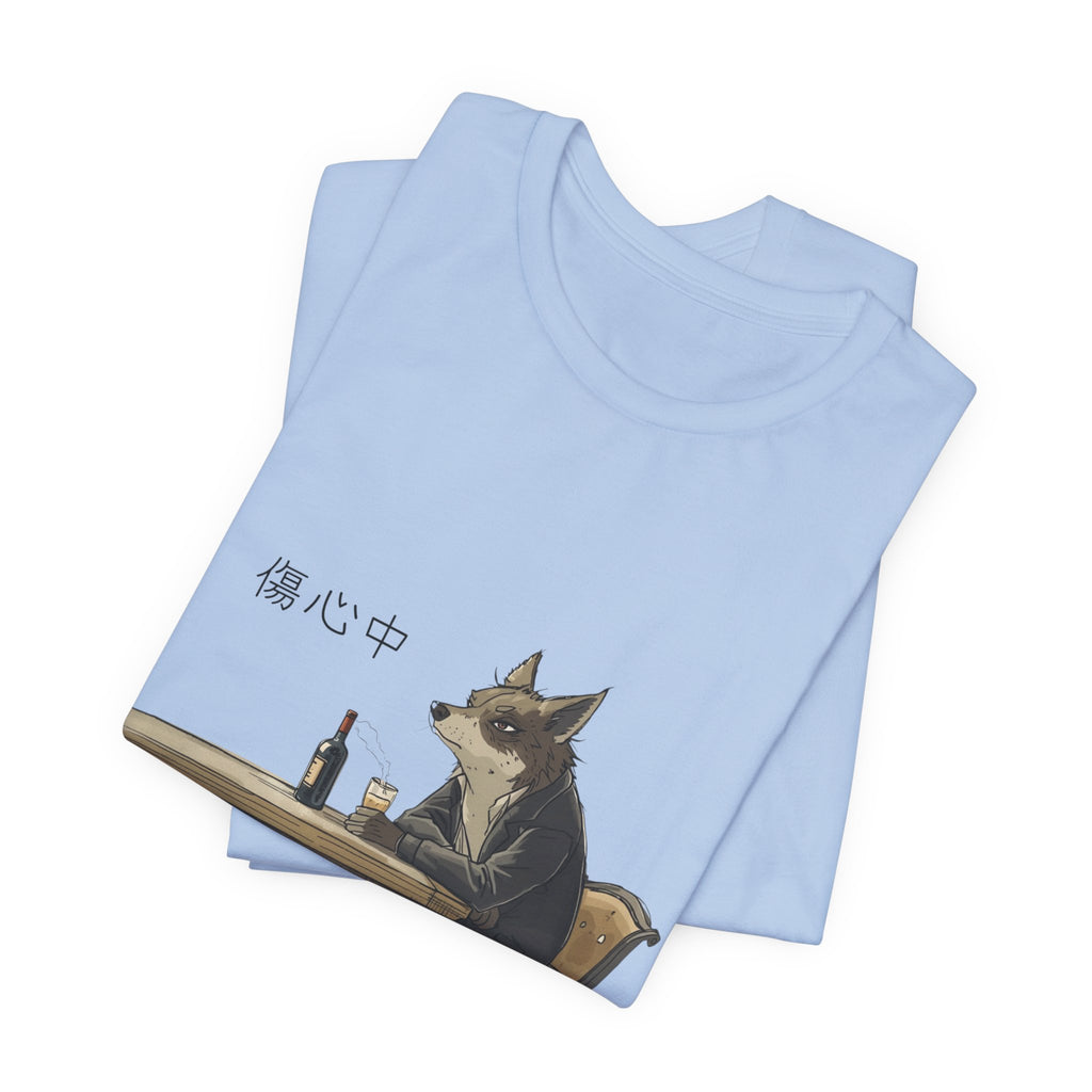 「傷心中」 “Heartbroken”　Unisex Jersey Short Sleeve Tee