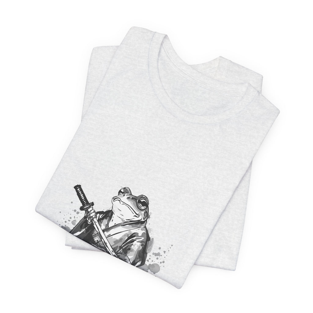 Frog Warrior T‑Shirt — Samurai Toad Graphic Tee