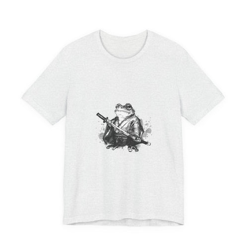 Frog Warrior T‑Shirt — Samurai Toad Graphic Tee