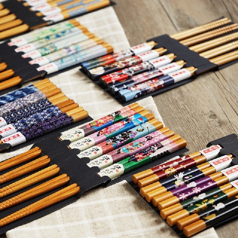 Japanese style chopsticks