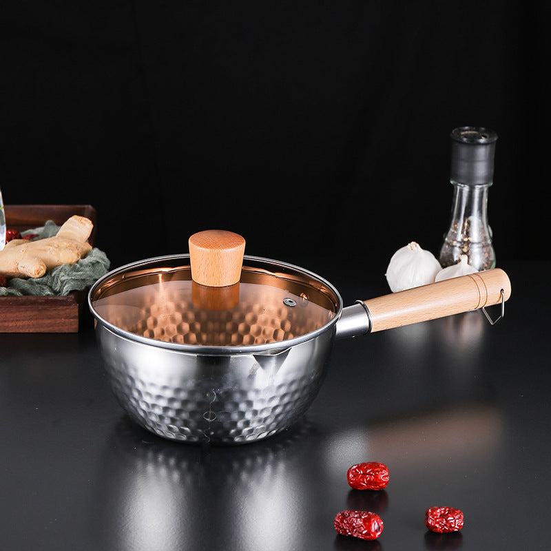 Japanese Style Snow Pan With Wooden Handle