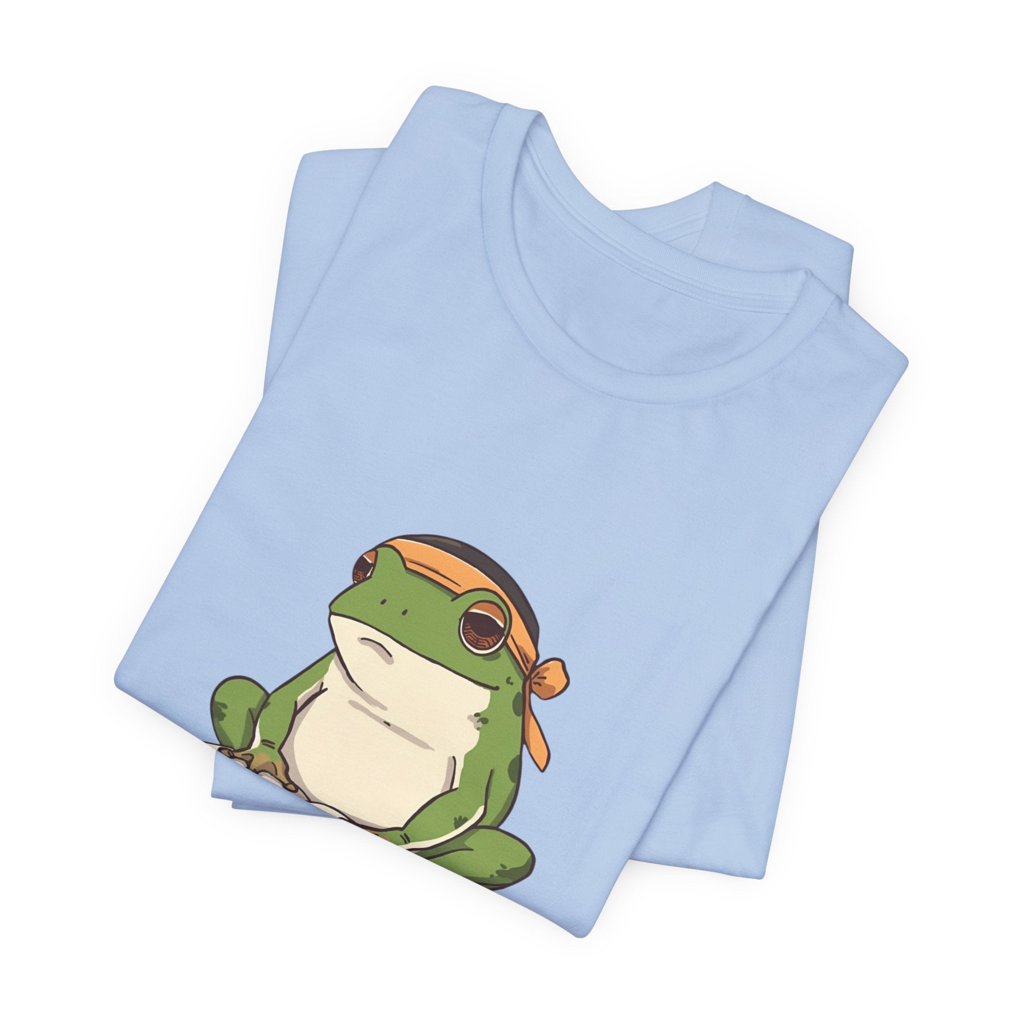 Frog Reading Tee — Cute Japanese Study Frog T-Shirt