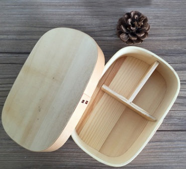 Japanese Split Handmade Log Sushi Box