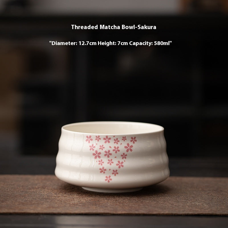 Japanese Tea Bowl Handmade Retro