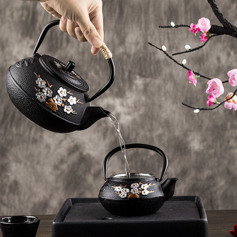 Japanese cast iron teapot
