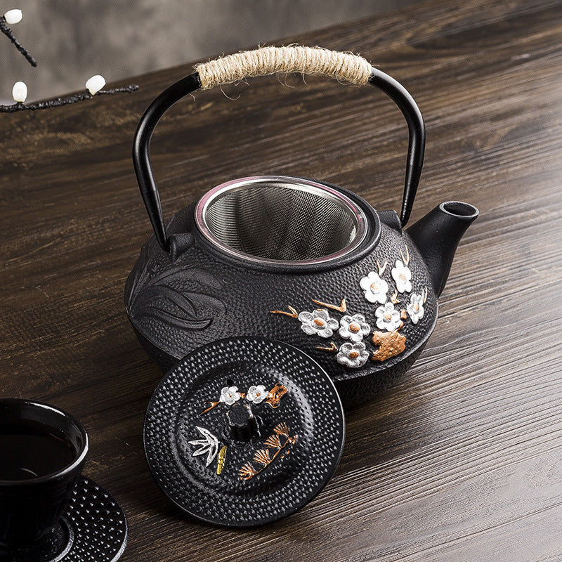 Japanese cast iron teapot