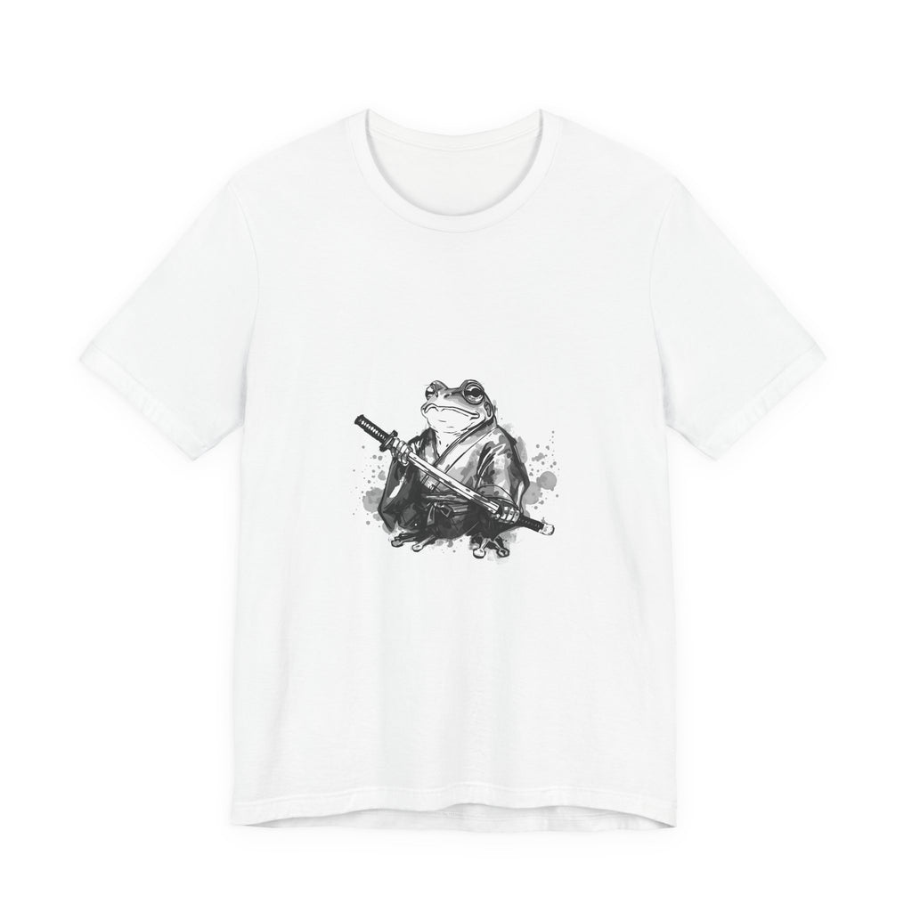 Frog Warrior T‑Shirt — Samurai Toad Graphic Tee