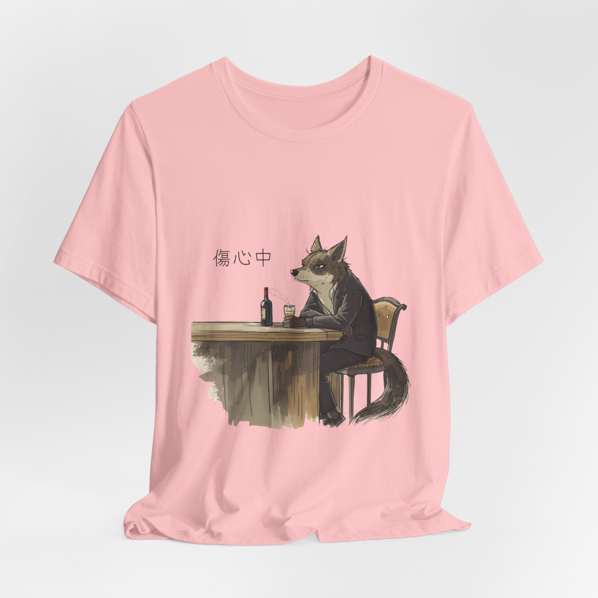 「傷心中」 “Heartbroken”　Unisex Jersey Short Sleeve Tee