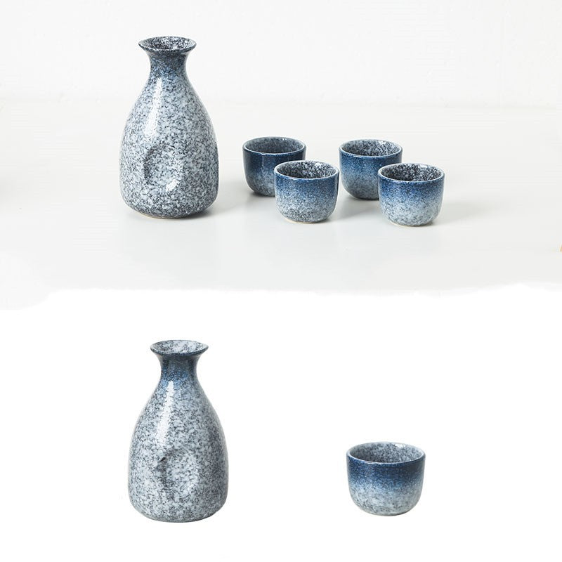 Japanese Style Japanese Ceramic Sake Wine Set Wine Warmer Shochu White Wine Cup