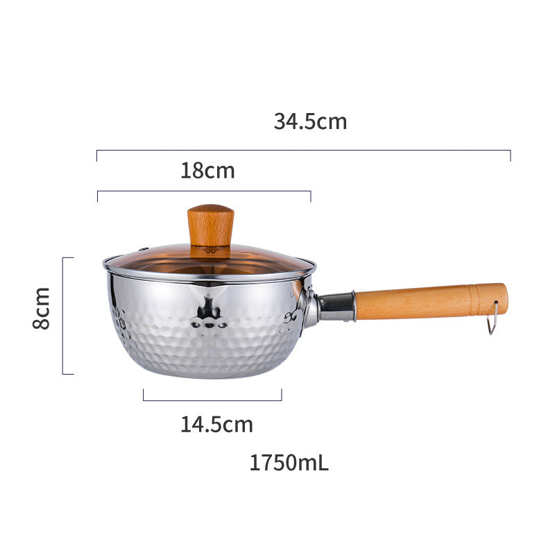 Japanese Style Snow Pan With Wooden Handle